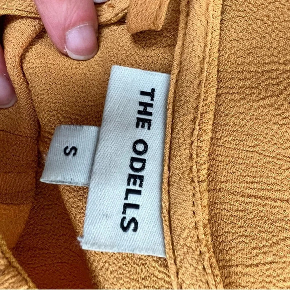 Anthropologie The Odells Oro Maletto Swingy Ruffled Maxi Dress - Picture 11 of 13